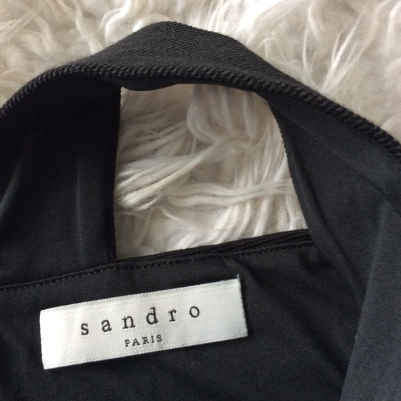 Sandro Paris Semi-Sheer Halter Top - Picture 9 of 12